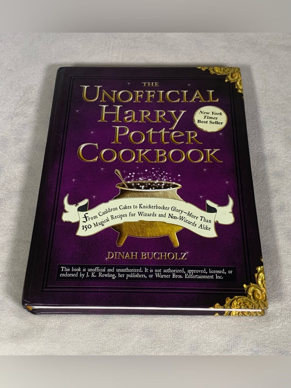 Harry Potter Bundle Figure 9 3/4 Sign Cook Book Ginny’s Wand - Picture 9 of 16